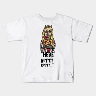 HERE KITTY KITTY Kids T-Shirt